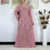 African Clothes Women Dashiki Dress Chiffon Abaya Long Sleeves Dress Islamic Casual Clothing Women Diamond Muslim Long Dress