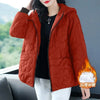 Women's Padded Outerwear Loose Zipper Pocket Winter Down Cotton Clothes 4XL Female Parkas