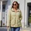 Spring Women Parkas Plus Size Short Grey Padded Down Coats Hooded Women's Jacket Outerwear Quilted AM-10075
