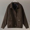 Causal Long Sleeved Grid Female Jacket Drawstring Tight Loose Women's Trench Collar Single Breasted Pocket Outerwear