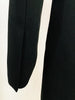 Designer Long Blazer Women's Stylish Backless Diamonds Beaded Shawl Collar Long Blazer