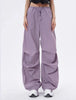 Y2K Parachute Pants Women Harajuku Streetwear Wide Leg Baggy Sweatpants Female Vintage Hip Hop Joggers Cargo Trousers