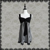Y2K Harajuku Gothic Lolita Women's Dress Sexy Slim Fit Chic Striped Suspenders Dresses Kawaii Japanese Emo Girl Streetwear