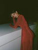 Velvet Scarf Solid Elegant Women Dresses Winter U Neck Long Sleeve Sheath Bodycon Hip Wrap Sexy Club Female Slim