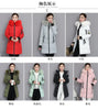 Winter Korean Cotton Jacket Women's Medium Long Big fur collar Coat Female Cotton Thicken Warm Hooded Parker Overcoat