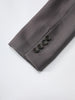 Women's Heavy Industry Nail Bead Blazer Notched Collar Double Breasted Loose Suit Jackets Autumn
