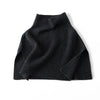 Pullover Scarf Knitted Cashmere Shawl Winter Scarves False Collar Coat Bib Warm Turtleneck Slit Jumper Shawl for Women