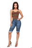 Skinny Jeans for Women High Waist Stretch Denim Trousers Mom Jeans Knee Length Pencil Pants Casual Comfort Trousers Oversize