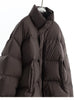 Women's Thickened Cocoon-Shaped Down Jacket, 90% Duck Down, Warm, Loose, Versatile Coat, Winter Model
