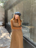 Chic Japan Mori Girls Feminine Vestidos Women Flower Embroidery Elegant Retro Cute Vintage Cotton Corduroy Pockets Shirt Dress
