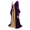5XL women velvet evening dress indian medieval victorian dress custom designed victoria cosplay retro fancy dress long fa