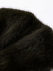 Fluffy Faux Fur Long Coats With Belt Women Winter Thicken Long Sleeve Lace Up Jackets Female Street Chic Outerwear