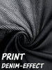 1253 Printed Pants - Not Denim Fabric Floral Print Flare Pants - Non-Denim Fabric, Women's Trousers