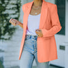 Autumn Pink Blazer Women Slim Elegant Blazers Jacket Women's Buttons Double Breasted Blazer Office Ladies Work Coats Jacket