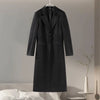 Office Lady Blazer Jacket Shoulder Pad Long Sleeve Lapel Female Coat Spring Button Pocket Lady Commuting Outwear