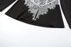 Basic Jacquard Patchwork Jacket Women V-Neck Single-Breasted Full Sleeve Fall Office Street Skinny Chic Crop Coat