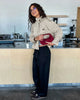 Spring Autumn With Belt Trench Coat Women Stand Collar Double Breasted Jacket Coat Long Sleeve Street Windbreaker Coat