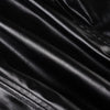 Women Fitted Black Faux Leather Biker Jacket Slim Waist Zip Up Moto Coat Y2K Streetwear