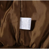 Women's Cropped Bomber Jacket Stand Collar Zipper Patch Pocket Rib Trim Long Sleeve Short Coat Vintage Autumn Casual Outfit