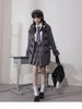 Japan Jk Wool Jackets Solid Loose Thickend Lapel Spring Jacket Korean Preppy Casual Coats Female Tops