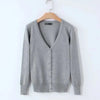 6XL Plus Size Women Knitted Cardigan Coat Solid Color Red Winter Casual V-Neck Long Sleeve Crochet Knit Sweater Coat Female Top