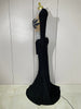 Sparkly Diamonds Pearl Black Sexy See Through Mesh Long Dress Women Wedding Evening Birthday Party Stage Photoshoot Dress