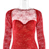 Sexy Valentine's Day Dress Women Patchwork Jacquard Double-Layer Elegant Coquette Evening Prom Party Long Bodycon