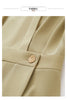 Minimalist French Long-sleeve Shirt Dress for Women Autumn A-line Office Lady Solid Midi Dresses Vestidos 12343290