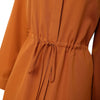 Autumn Elegant Lapel Neck Long Sleeve Shirt Dress Women Dresses Stylish Solid OL Work Dresses Buttons Midi Up Robe