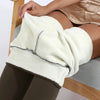 Winter Thermal Leggings Womens Solid Color Thick Pants Warm High Waist Solid Color Outdoors Casual Classic Leggings