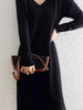 Cashmere Sweater Womens Dresses Wool Autumn Winter Elegant Knitted Long Dress Female Casual Warm Skirts Vestidos CQ317