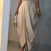 Fall Autumn OL Work Active Casual Street Solid Color Trouser Women High Waist Jogger Loose Long Harlen Pants