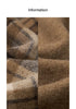 Women Woolen Long Coat Winter Nomadic Style Sheep Wool Plaid Hooded Cow Horn Buckle Female Overcoat