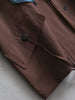 Safari Style Flowing Stand Collar Scarf Ribbons Long Sleeves Top Autumn Korean Style Solid Color Women's Coats