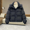Autumn Winter Down Cotton Jacket Women's Korean Cotton-Padded Thicken Warm Hooded Parkas Short Coat Female Casual Ladies Top
