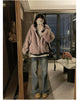 Double Sided Winter Coat Women Clothing Imitation Mink Fur Fur Hooded Cotton Jacket Female Warm Plush Cotton-padded Outerwea