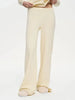 Women's Autumn Winter Knit Cardigan Pants Set Slim Fit Long Sleeve Long Trousers Simple Solid Color Sweater Suit
