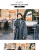 Plaid Woolen Coat Women's Mid-length Korean Version Loose Autumn and Winter Student Loose Over-the-knee woolen Coat W52