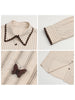 Women Shirt Loose Striped Long Sleeve Female Blouses Butterfly Button Cotton Girl Coat Autumn Winter
