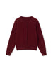 Cardigans For Woman, Fleece Wool, Round Collar, Soft Cozy Sweaters, 100%Wool, Fall Winter Jackets