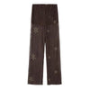 Mujer Sequin Baggy Pants Woman Beads Wide Leg Pants for Women See Through Casual Pants Women Streetwear Trousers Womens