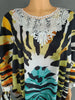 Africa Dress for Women for Evening Party Autumm Elegant Print O-neck Maxi Dress Muslim Abaya Dashiki African Clothing