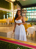 striped patchwork Women's Dress Set Strap Crop Tops and a-line long Maxi Skirts Suit Vacation Two 2 Piece Sets Outfits