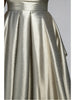 Women Plus Size Maxi Evening Dress Square Neck Ruffle Sleeve Formal Gown Elegant Wedding Guest Cocktail Party Dress