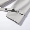Tie Up Short Women 's Trench Coat Lapel Long Sleeve With Belt Oversize Windbreaker Female Spring Autumn Woman Outerwears