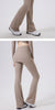 Fake Two High Waisted Slightly Flared Pants with Hip Covering Skirt for Women's Running, Dance Training, Pilates Sports Pants