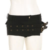 Punk Style Metal Buckle Ultrashort Pants Mall Goth Low Waist Skinny Shorts Cyber Y2K Streetwear Women Alt Pants