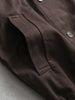 Solid-color Loose Elegant Turn-down Collar Double-breasted Mid-length Trench for Women Autumn Jackets