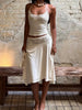 Stand Coat & Half Skirt Outfit Lady Casual Long Sleeve Solid Slim 2Pc Suit Elegant Ruffle Single Breasted Long Skirt Set