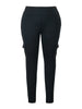 Plus Size Women's Butt Lift Leggings with Flap Pockets Women's Workout Leggings All Season All Season Casual Choice